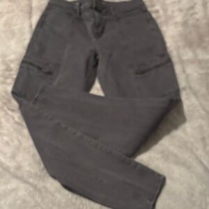 White House Black Market Dark Gray Skinny Pants